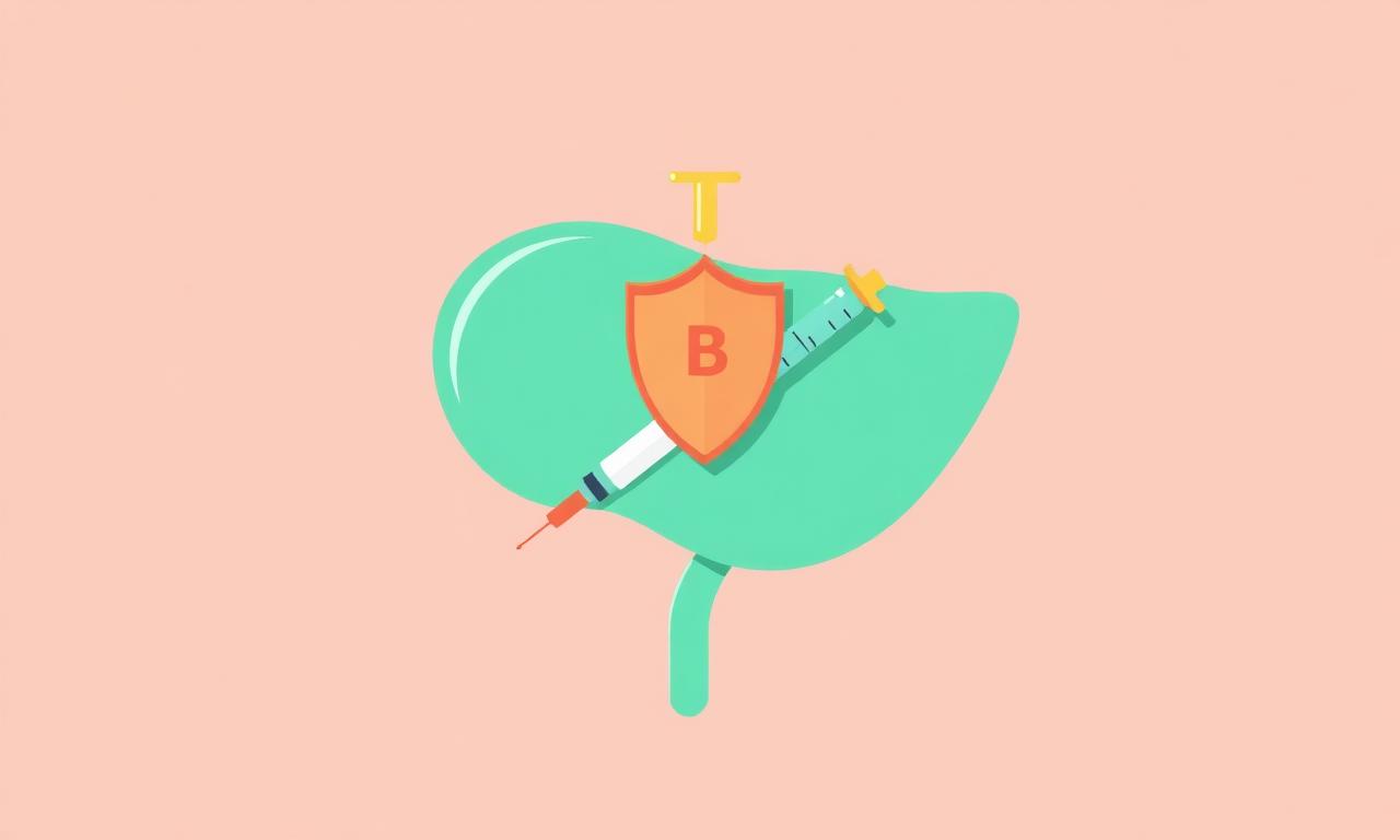 Hepatitis B illustration