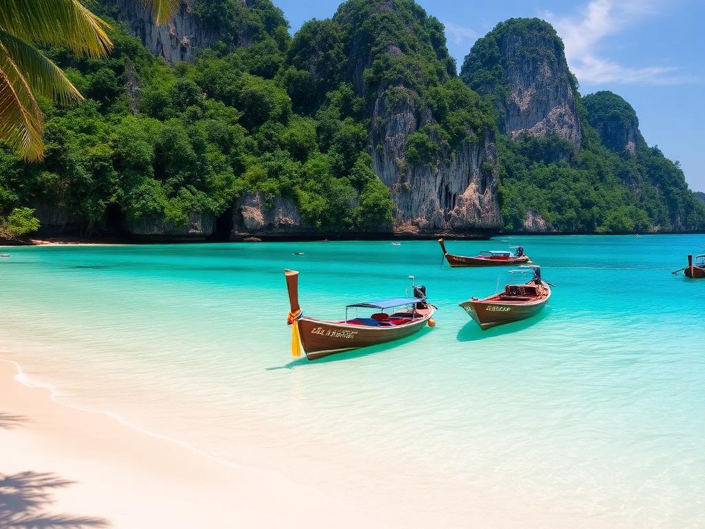 Thailand travel scene
